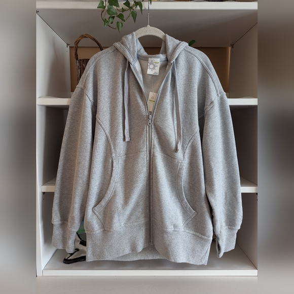 aerie Tops - Offline By Aerie Throwback Full Zip Hoodie